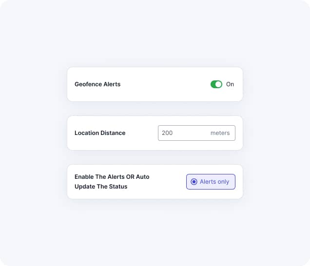 Fleet Monitoring with Geofence