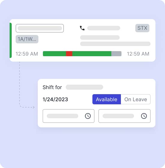 Driver Schedules and Shift Management