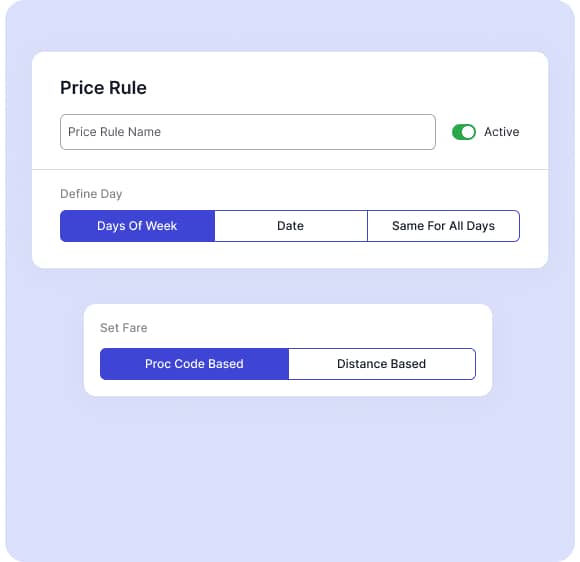 Price Rule for NEMT